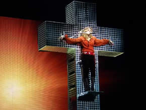 Madonna on Cross